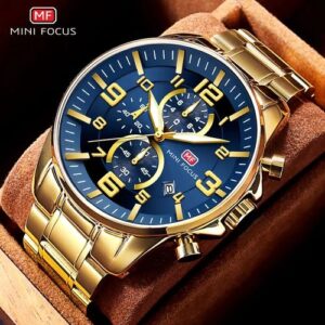 Mini Focus Men's Premium Waterproof Chrono Watch